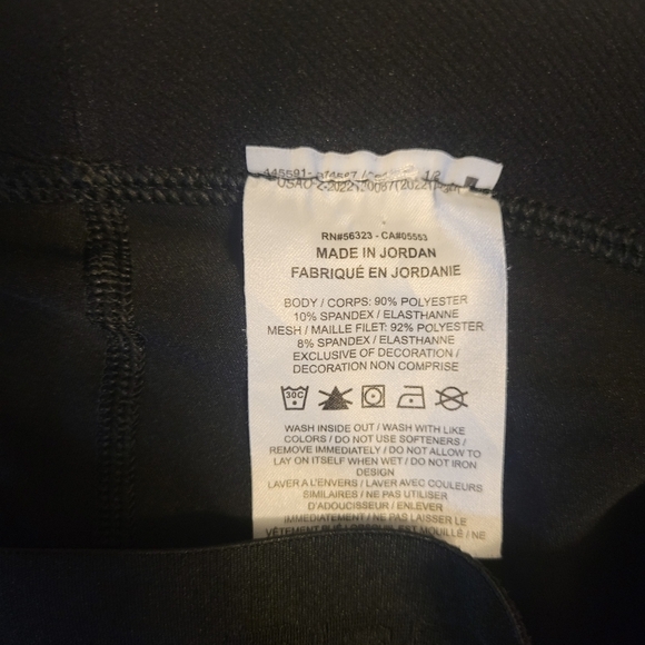 Nike Pro Dri-FIT Black Tights. Size M - Picture 5 of 5